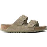 11,5 Sandaler Birkenstock Arizona Soft Footbed Suede Leather - Faded Khaki