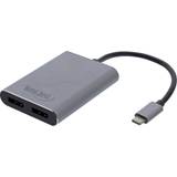 InLine DisplayPort Kabler InLine USB-C Displayport adapter - 4K