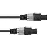 Omnitronic Højttalerkabler - Sort Omnitronic Speaker cable 10m