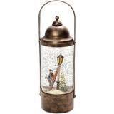 Guld - Med belysning Lysestager, Lys & Dufte Konstsmide B/O WL Dickensian style Lanterne 29cm