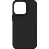 KEY Plast Mobiltilbehør KEY iPhone 13 Pro Magnetisk Silikone Cover Antibakteriel Sort
