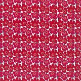 Rød Metervarer Marimekko Mini-Unikko tekstil Metervare Rød