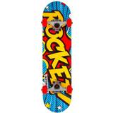 Rocket Skateboard Popart Mini 7.5 Blå 7.5" Unisex Adult, Kids, Newborn, Toddler, Infant