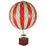 Loftlamper Børneværelse Authentic Models Travels Light Luftballon Rød/Hvid Loftlampe