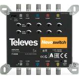 TELEVES Antenneforstærkere TELEVES Fjernsynsforstærker 5-fold 5-15dB f.MSNEVO o.NT