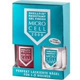 Micro Cell Neglelakker & Removers Micro Cell Skin care Nail Shellfix Resistant Finish No. F8 Dark Purple 2