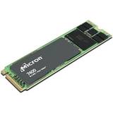 Micron Harddisk Micron SSD 7450 PRO 1.92TB M.2 NVMe 3D NAND Write speed 2400 MBytes/sec Read speed 5000 MBytes/sec TBW 3650 TB MTBF 2000000 hours MTFDKBG1T9TFR-1BC1Z