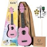 Ukulele sopran Ortega Keiki K2-FYD Sopran Ukulele Pack Fairy Dust