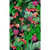 Pink Selvklæbende dekoration D-C-Fix Cintia Tropical Floral Film Adhesive Film