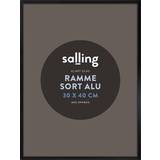 katalog Teknologi fløjte Salling sort alu m/klart Ramme (2 butikker) • Priser »