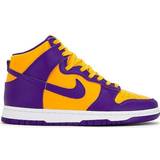 49 ½ - Gul Sneakers Nike Dunk High Retro M - Court Purple/University Gold/White/Court Purple