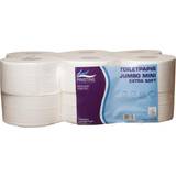 Toiletpapir Multi Toiletpapir Pristine Extra Soft Jumbo Mini 2-lag Nyfiber,12