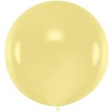 Beige Balloner Kæmpeballon pastel creme farvet