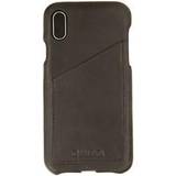 Valenta Covers & Etuier Valenta Back Cover Classic Luxe Vintage Black iPhone X