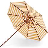 Guld Parasoller & Tilbehør Skagerak Messina parasol Ø270, Golden Yellow Stripes