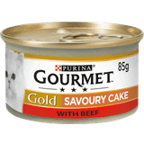 Purina Gourmet Gold Savoury Cake Beef Wet Cat Food 0.1kg