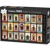 Kärnan Klassiske puslespil Kärnan Doors of Stockholm 1000 Pieces