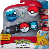 Plastlegetøj - Pokémons Legesæt Pokémon Clip N Go Belt Set Squirtle