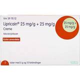 Lipricain Lipricain 25+25 mg/g 25 g Creme