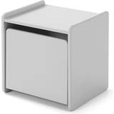 Vipack Møbelsæt Vipack Nightstand Kiddy with Door Wood Cool Grey