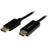 DisplayPort-kabler - HDMI DisplayPort - Han - Han - Sort StarTech HDMI-DisplayPort 3m