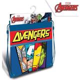 Multifarvet - Snørre Tasker Avengers gymnastikpose