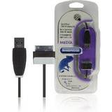 Bandridge USB-kabel Kabler Bandridge Sync Og Charge Kabel Samsung 30-Pin Han