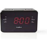Clockradio alarm Nedis Digital CLAR002BK