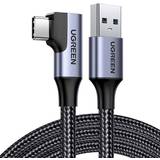 Et stik - USB-kabel Kabler Ugreen Angled USB C -USB A 3.0 M-M 1m