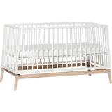 Bedside cribs Leander Luna babyseng 70x140 u. madras