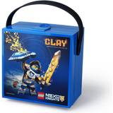 Room Copenhagen Blå Babyudstyr Room Copenhagen Lego Nexo Knight Lunch Box with Carry Handle