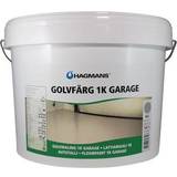 Gulvmaling - Udendørs maling Hagmans 1K Garage Gulvmaling Grey 10L