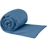 Polyester Håndklæder Sea to Summit Medium Pocket Bath Towel Blue