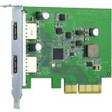 PCIe x2 - USB Type-A Controller kort QNAP QXP-10G2U3A