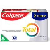 Colgate Bakteriedræbende Tandbørster, Tandpastaer & Mundskyl Colgate Total Original 50ml 2-pack