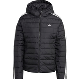 48 - Dame - Slim Overtøj adidas Hooded Premium Slim Jacket - Black