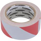 Byggematerialer Fixman Hazard Tape 50mm 33m Red/White