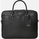 Computertasker Polo Ralph Lauren COMMUTER-BUSINESS CASE-SMOOTH LEATHER men's Briefcase in Black