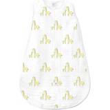 Swaddle Designs Bomuld Babyudstyr Swaddle Designs Zzzipme Size 12-18M Giraffes Muslin Sleep Sack In Yellow Yellow 12-18 Months