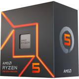 AMD Socket AM5 - Turbo/Precision Boost CPUs AMD Ryzen 5 7600 3.8GHz Socket AM5 Box With Cooler