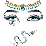 Verden rundt Makeup Leg Avenue Cleopatra Adhesive Face Jewel Sticker