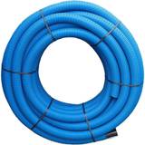 Vand & Afløb på tilbud Pipelife PVC drænrør blå 80/92mm 50m