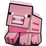 Pink Belysning Paladone Minecraft Pig Bordlampe