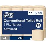 Toiletpapir Tork Toiletpapir Advanced T4 2-lag 34,7 Natur,24 rl/krt