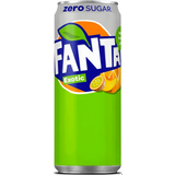 Passionsfrugter Sodavand Fanta Exotic Zero 33cl 1pack