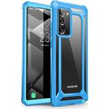 Supcase Mobiletuier Supcase Samsung Galaxy Note 20 Unicorn Beetle EXO Clear Cover Blå