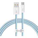 Baseus Blå Kabler Baseus Dynamic Series USB-A til USB-C Kabel 100W 1m