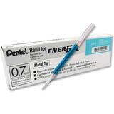 Pentel Hobbyartikler Pentel LR7-S Energel Refill 0.7mm Lysblå 12 pcs Bestillingsvare, 6-7 dages levering