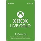 Xbox live Microsoft Xbox Live Gold Card - 3 months