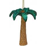 Grøn Dekorationer Vondels Glass Ball Palm Juletræspynt 9cm